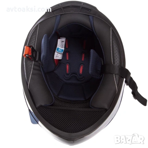 Каска Мотор Шлем Лукс -908-3, снимка 8 - Аксесоари и консумативи - 54090179