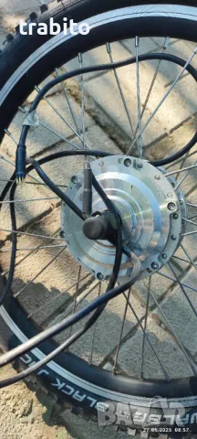 Комплект електрическа капла с гума външна и вътрешна за електрическо колело, снимка 5 - Градинска техника - 50439762