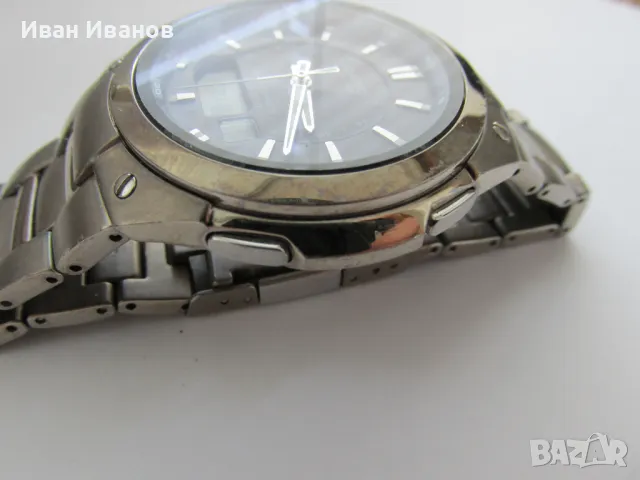 Casio LCW-M150T LINEAGE MULTI BAND 6 TITANIUM Касио титаниев часовник радиосверяем , снимка 7 - Мъжки - 47166849