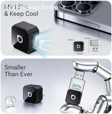 Нов Безжичен адаптер CarPlay/Android Auto USB-C с памет за 2 телефона, снимка 3 - Друга електроника - 53517778