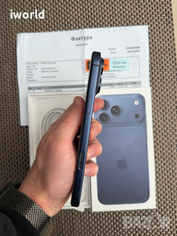 НОВ❗️24М ГАР.❗️1Tb⚠️ iPhone 17 Pro Max ❗️Лизинг от 58€/мес❗️ 1000Gb  Deep Blue, снимка 7 - Apple iPhone - 53902002