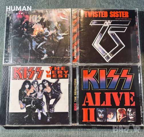 Kiss,Twisted Sister , снимка 1 - CD дискове - 46635345