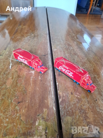 Елхови украшения камиончета Кока Кола,Coca Cola, снимка 2 - Други ценни предмети - 51838500