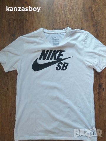 Nike SB Logo Tee - страхотна мъжка тениска М, снимка 5 - Тениски - 46390917