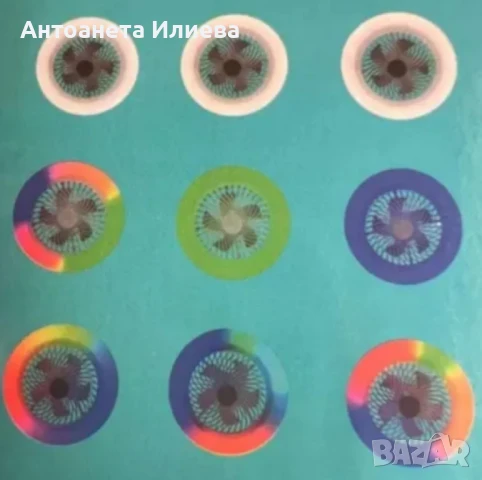 2в1 Smart LED RGB Лампа Вентилатор за таван с дистанционно управление, снимка 1