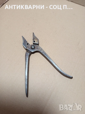 Соц Стари Обущарски Клещи. , снимка 3 - Антикварни и старинни предмети - 52189026