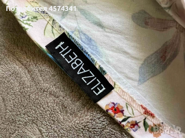 Дамска рокля с флорални мотиви Elizabeth, снимка 2 - Рокли - 51474533