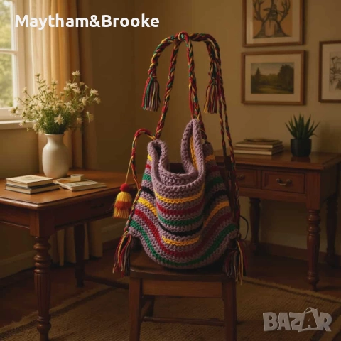 Плетени селски торби. Сезонна разпродажба!, снимка 2 - Декорация за дома - 52114664