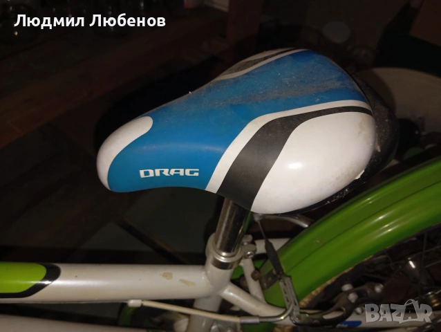 Детски велосипед Drag Rush 18цола  комплект с помощни колела , снимка 4 - Велосипеди - 53785437