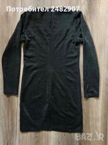 Дамска рокля с блестящ ефект, снимка 4 - Рокли - 54087590