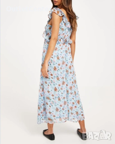 Дълга рокля на цветя JDY, снимка 2 - Рокли - 53948447