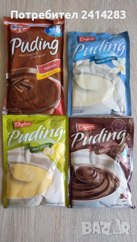 Турски пакетчета кремчета пудинг за приготвяне с мляко, снимка 1 - Други - 46213169
