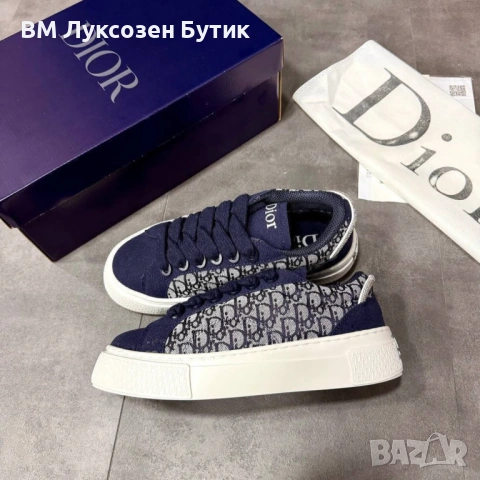 🔥 Луксозни мъжки обувки Christian Dior – ГАРАНТИРАНО качество! 🔥, снимка 3 - Ежедневни обувки - 53632980