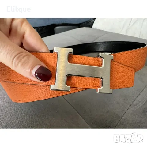 колани от естествена кожа в кутия hermes , снимка 4 - Колани - 53216897