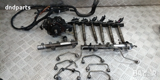 Горивна система Audi A6 4F 3.0TDI 233hp 2007г.(ГНП,дюзи,рейки,маркучи,тръби)	