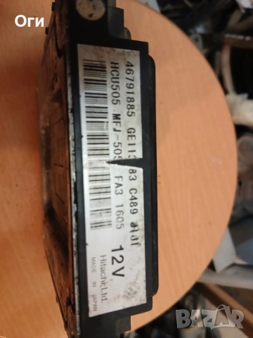 Компютър за Фиат Стило 1.8 16V 46791885 GE113383 C489, снимка 2 - Части - 53822634