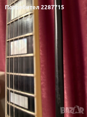 2006 Gibson Les Paul Custom "Custom Shop" Original Alpine White Finish, снимка 4 - Китари - 53684699