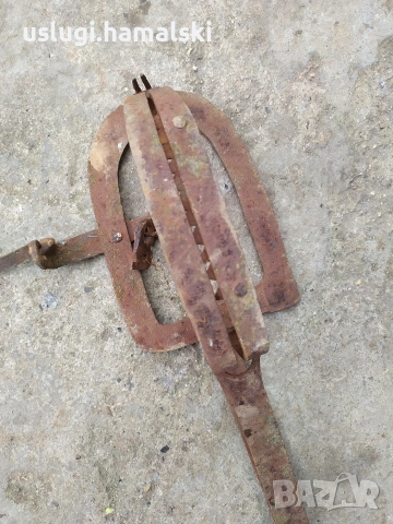 Стар вълчи капан, снимка 5 - Антикварни и старинни предмети - 53062198