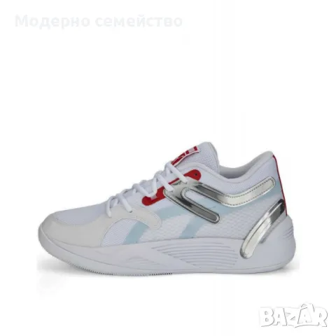 Маратонки puma trc blaze court basketball shoes white light aqua, снимка 4 - Маратонки - 46831507