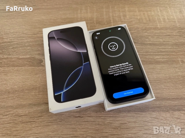 ❗️🔝 iPhone 16 Pro ••128GB•• //iOS 26.1// „Black Titanium“ - Гаранция - ❗️🔝, снимка 3 - Apple iPhone - 53030023