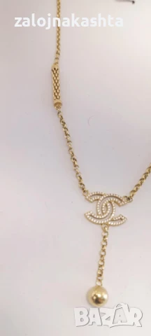 Ново Златно колие Chanel-8,81гр/14кр, снимка 4 - Колиета, медальони, синджири - 50976072