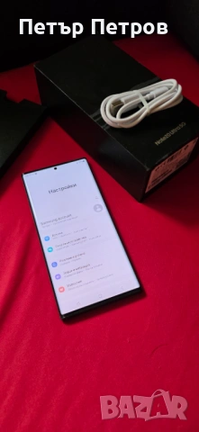 Samsung Galaxy Note20 Ultra 5G 256GB 12GB RAM Black ПЪЛЕН КОМПЛЕКТ!-неразличим от нов!, снимка 5 - Samsung - 53121566