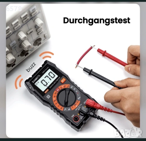 Цифров мултицет, снимка 3 - Други инструменти - 53074520