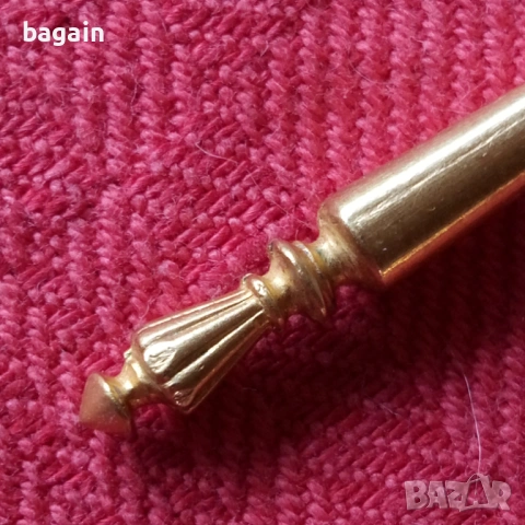 Кристофър с позлата., снимка 7 - Антикварни и старинни предмети - 53944887