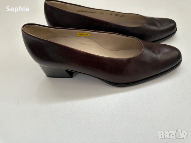 Обувки на ток от естествена кожа Salamander, снимка 5 - Дамски ежедневни обувки - 53859243