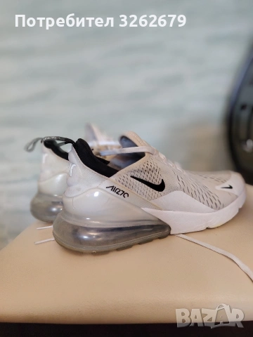 Nike air max 270 оригинални размер 41, снимка 6 - Маратонки - 53733026