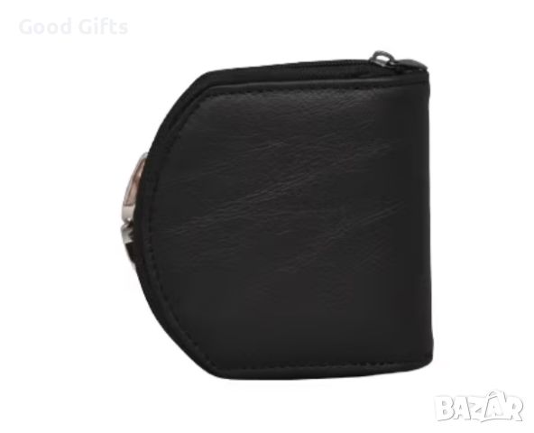 Черно Дамско портмоне от естествена кожа Imperial, снимка 4 - Портфейли, портмонета - 46374312