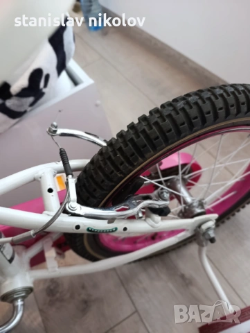 Детски Велосипед MONSTER РОЗОВ 12'' , снимка 9 - Велосипеди - 53959094