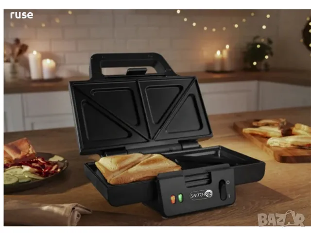 НОВИ! Сандвич тостер XXL 900W мощен с рецепти, снимка 4 - Тостери - 49786418