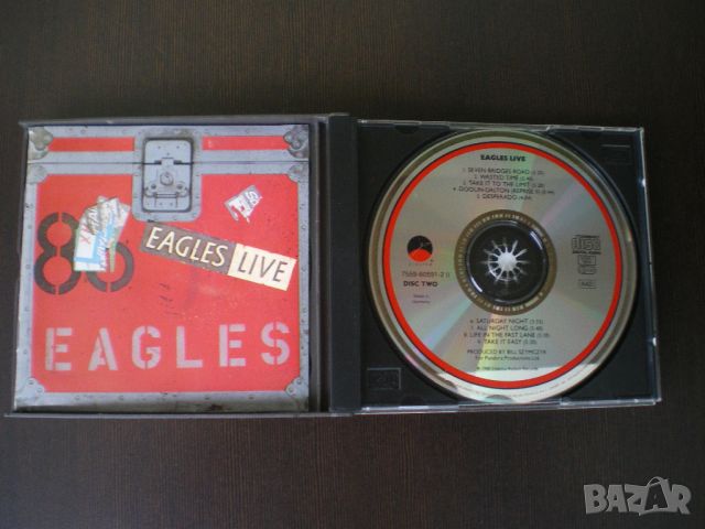 Eagles ‎– Eagles Live 1980 2×CD, Album Двоен диск, снимка 3 - CD дискове - 45700830