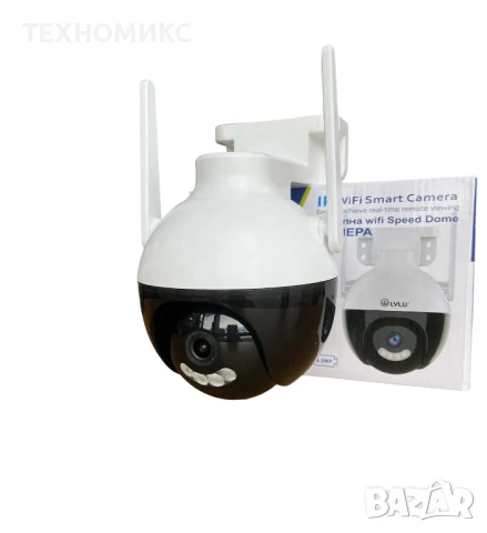 ОХРАНИТЕЛНА WiFi КАМЕРА LyLu 6MP Smart Sphere ptz iCSee app, снимка 8 - IP камери - 51318707