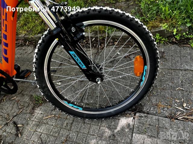 Детско колело Cross Speedster 20” алуминий, 6 скорости – много запазено, снимка 8 - Велосипеди - 53934853