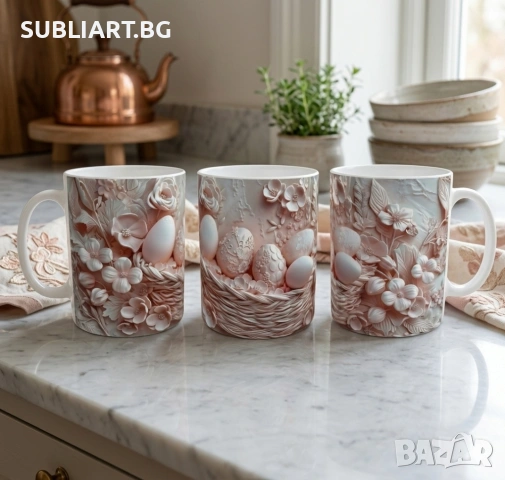 Чаша със снимка (Великден) , снимка 4 - Чаши - 53926492