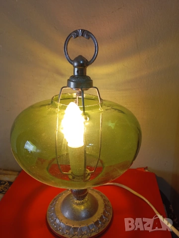 Настолна лампа в стил арт деко , снимка 3 - Настолни лампи - 54039357