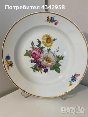 AK KAISER. Порцеланова чиния за стена. 1960-1970г. 