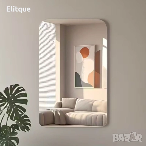 Самозалепващо се акрилно огледало Овал / Правоъгълник, снимка 3 - Други стоки за дома - 53127728