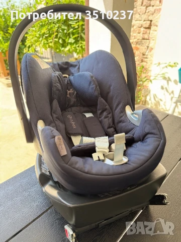 Бебешко столче за кола тип кошница Cybex Isofix, снимка 3 - Столчета за кола и колело - 50848445