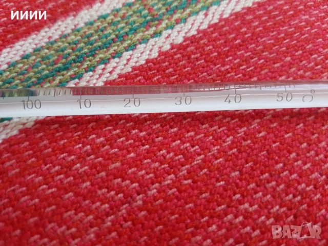 Живачен термометър от-12 до + 150 градуса, снимка 3 - Антикварни и старинни предмети - 51897599