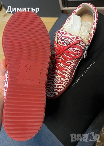 Giuseppe Zanotti Frankie Monogram, снимка 5 - Официални обувки - 53459522