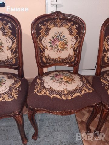 3 броя Столове и 2 броя Табуретки, във отлично състояние са , снимка 4 - Столове - 44156382