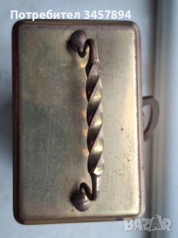 Германски каретен  антикварен часовник, снимка 7 - Антикварни и старинни предмети - 53340613