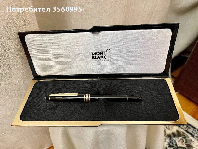 Писалка Монблан, Montblanc Meisterstuck, снимка 2 - Ученически пособия, канцеларски материали - 48000832