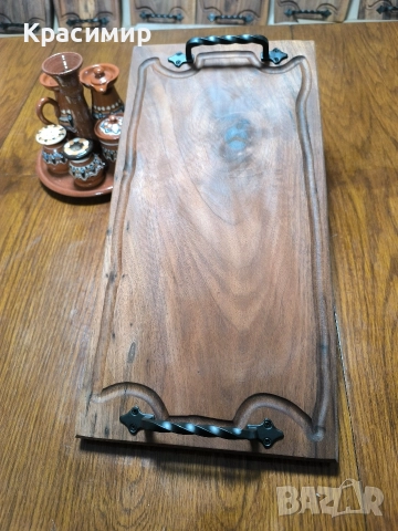 Орехови Дъски и Плата за Мезета, снимка 11 - Аксесоари за кухня - 49214477