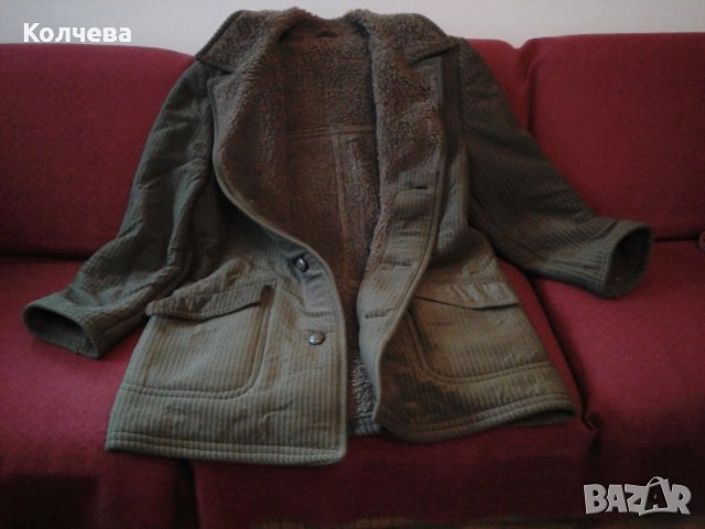 продавам велурени ръкавици и мъжко палто 48 мярка, снимка 4 - Други - 27136074