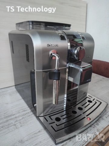 Кафеавтомат - робот Saeco SYNTIA inox, снимка 6 - Кафемашини - 53039015