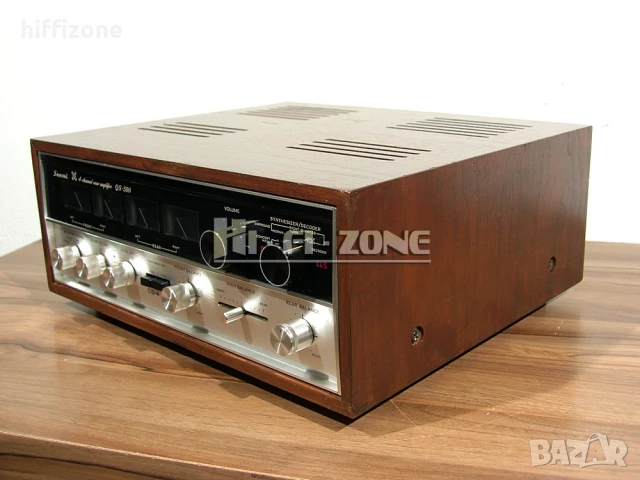 Усилвател Sansui qs-500, снимка 7 - Ресийвъри, усилватели, смесителни пултове - 50393479